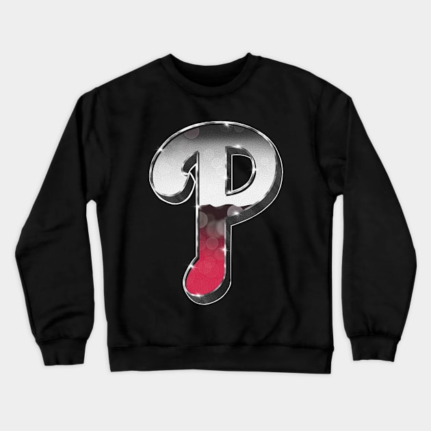 P is for Philly Crewneck Sweatshirt by salohman